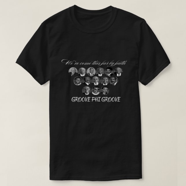 Groove Phi Groove-grundare T Shirt (Design framsida)
