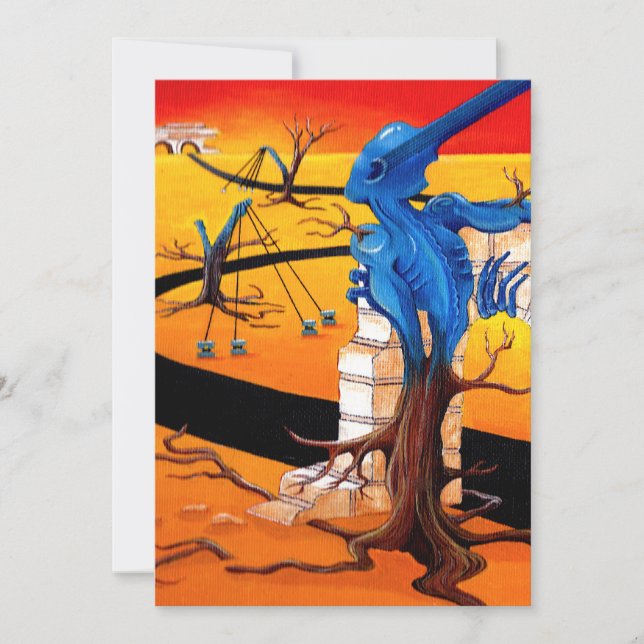 "Groove Warrior" Originalteckning av R.A.Brown (Framsida)