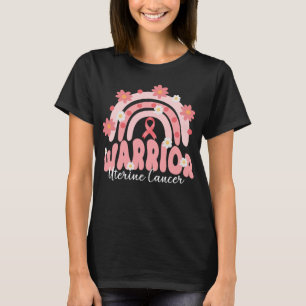 groovisk livmodercancer, regnbåge t shirt