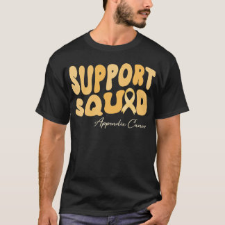 Groovstödskvot appendix-cancermedvetenhet t shirt