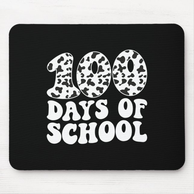 Groovy 100 dagar skolkoks Skriv ut 100 dagar i Sch Musmatta (Framsidan)