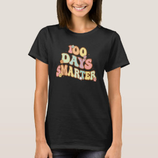 Groovy 100 dagar Smartare lärare Student 100 dagar T Shirt