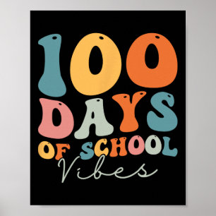 Groovy 100 dagars skoldagars lärarboxar poster