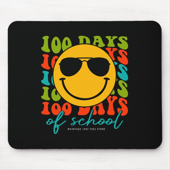 Groovy 100 dagars skollärare Kid 100 dagar Sma Musmatta (Framsidan)