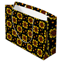 Groovy 70-tal Daisy Blommig Kraft Mönster
