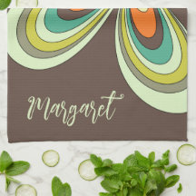 Groovy 70-talet Hippie Flower Brown Retro Daisy Na