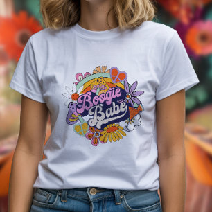 Groovy 70-tals Sängvätst Shirt för Brudtärnor ID92 T
