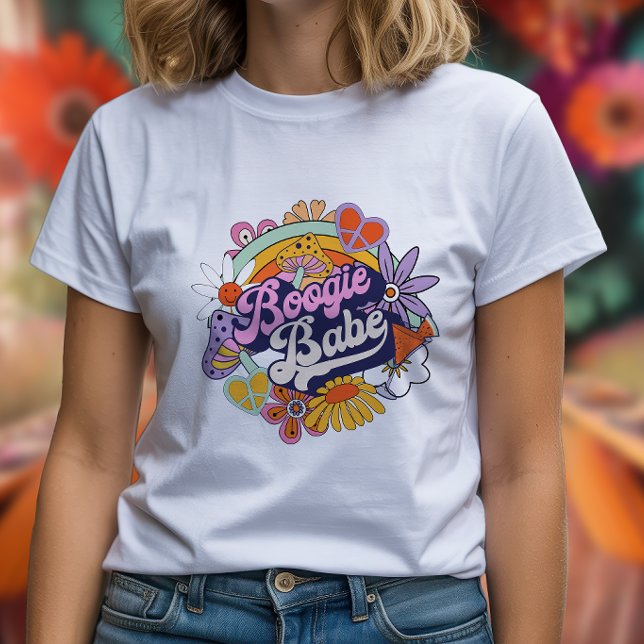 Groovy 70-tals Sängvätst Shirt för Brudtärnor ID92 T (Skapare uppladdad)