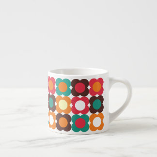 Groovy 70s Retro Flower Pattern | Bold Boho Floral Espressomugg