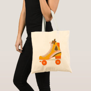 Groovy 70s Retro Skate Tygkasse