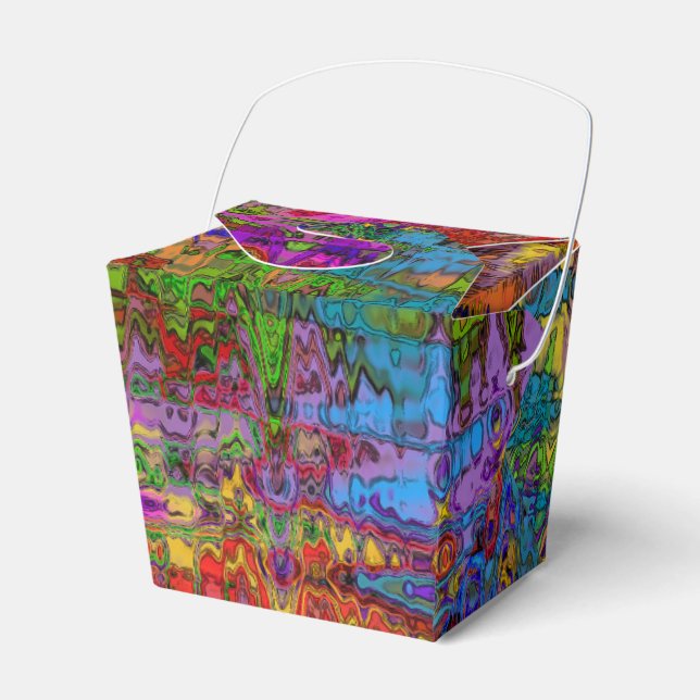 Groovy Abstrakt Presentaskar (Framsidan Sidan)