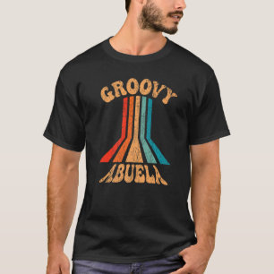 Groovy Abuela 70-talet Aesthetic Nostalgia 1970's T Shirt