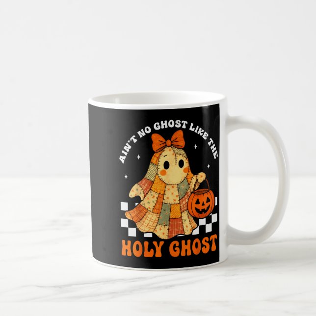 Groovy Ain’t No Ghost Like The Holy Christian Hall Kaffemugg (Höger)