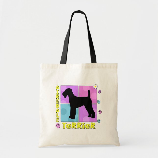 Groovy AiredaleTerrier Tygkasse (Framsidan)