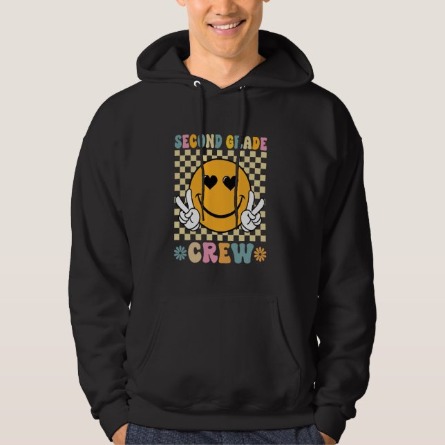 Groovy andra Klass Crew Back to school Hoodie (Framsida)