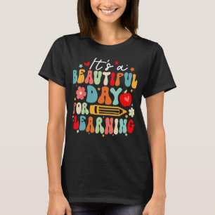 Groovy är en vacker dag för lärare t shirt