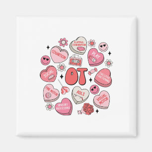 Groovy Arbetsterapi Valentine Ot Konversation Magnet