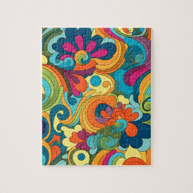 Groovy Art Puzzle Pussel (Vertikal)