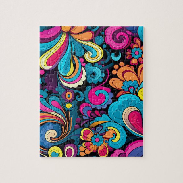 Groovy Art Puzzle Pussel (Vertikal)