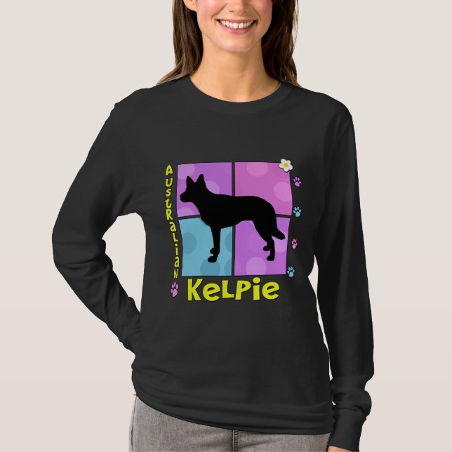 Groovy australiensisk Kelpie Tee (Framsida)