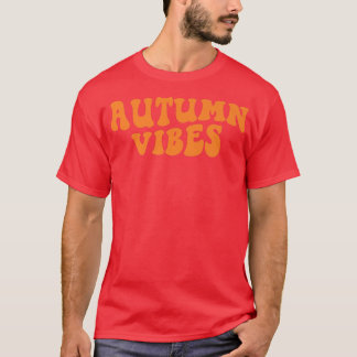 Groovy Autumn Vibes Retro dess sjunkande hösthöst T Shirt