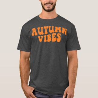 Groovy Autumn Vibes Retro dess sjunkande hösthöst T Shirt
