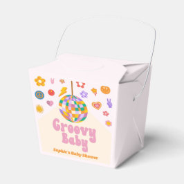 Groovy Baby Retro 70's Disco Boll Baby Shower Presentaskar