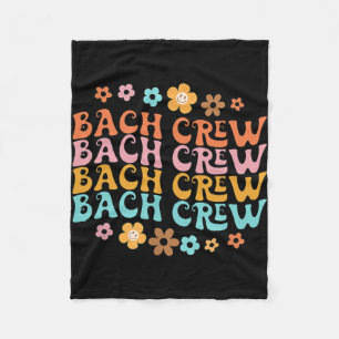 Groovy Bach-gäng Roligt Bröllopsfest Brudparty  Fleecefilt