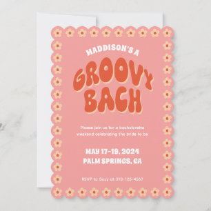 Groovy Bach - Inbjudan till Bachelorette-partiet