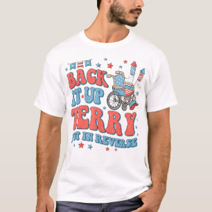 Groovy Back Up Terry satte in det i omvänt fyrverk T Shirt