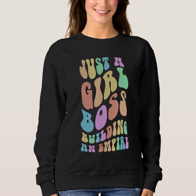 Groovy BARA EN TJEFBOSS SOM BYGGER ETT IMPERIUM Ma T Shirt (Framsida)