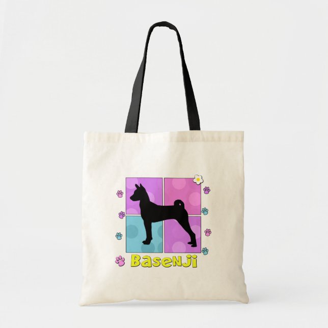 Groovy Basenji Tygkasse (Framsidan)