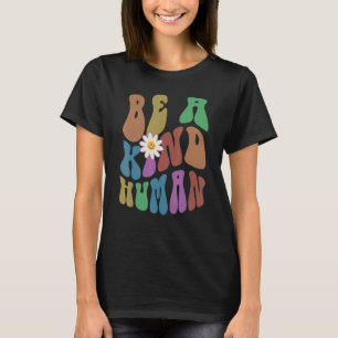Groovy BE A TYD Retro Anti-Bulling, ett slags männ T Shirt