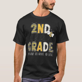 Groovy Bee Kind 2:a klassens första dag på andra T Shirt