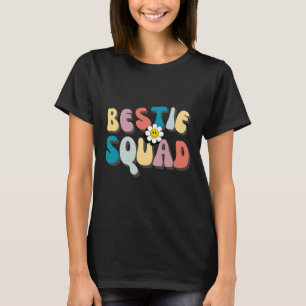 Groovy Bestie Squad Besties Resa matchning T Shirt