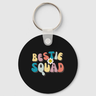 Groovy Bestie-squadet Bästa vänner Resa Bästa vänn Nyckelring
