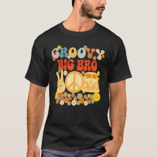 Groovy Big Brother Retro Matching Family Baby Show T Shirt