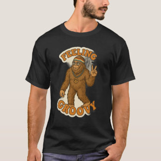 Groovy Bigfoot Tshirt T Shirt