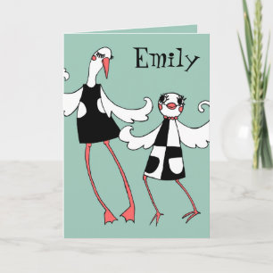 Groovy Birthday Card Kort