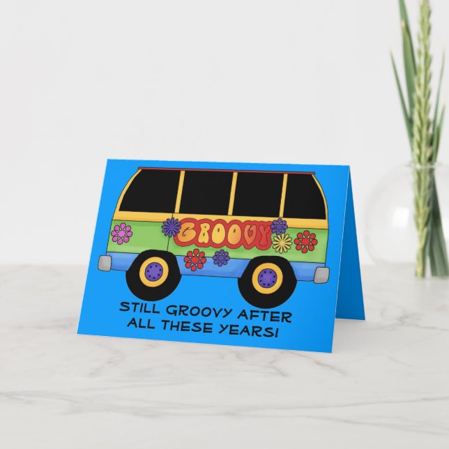 GrOoVy BiRtHdAy CaRd Kort (Framsida)