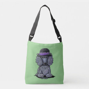 Groovy Black Pudel Crossbody Bag Axelväska