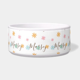 Groovy Blommönster Namnmönster     