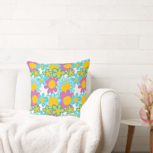 Groovy Bloom Dekorativ kudde
