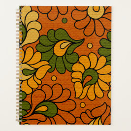 Groovy Bloom - Retro Floral 1970s Planner
