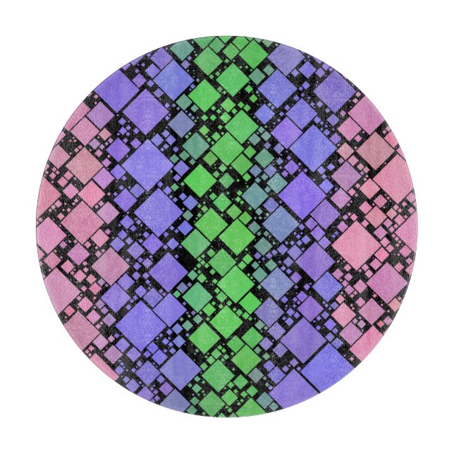 Groovy Boho Retro Mod Geometrisk Trigender Stolthe (Framsidan)