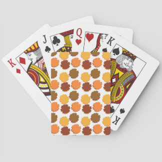Groovy Boho Söt Tusenskönasblomma Casinokort