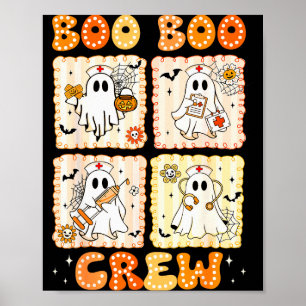 Groovy Boo Boo Besättning Sjuksköterska Rolig Spök Poster