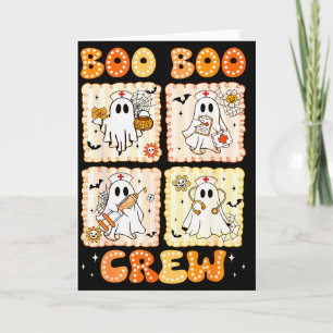 Groovy Boo Boo Besättning Sjuksköterska Roligt Spö Kort