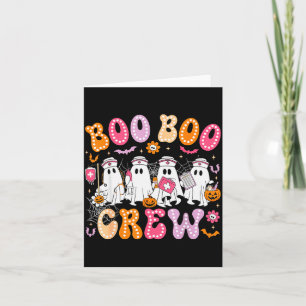 Groovy Boo Boo Besättning Sjuksköterska Roligt Spö Kort