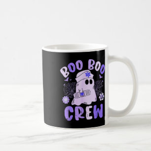 Groovy Boo Crew Nurse Funny Ghost Women Hallow Kaffemugg